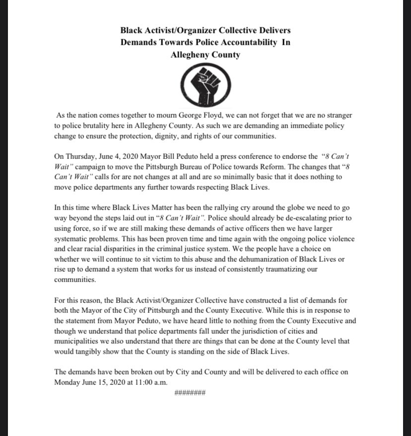 1hood's tweet image. Today we are dropping off our demands to @billpeduto and @ACE_Fitzgerald to #drop12