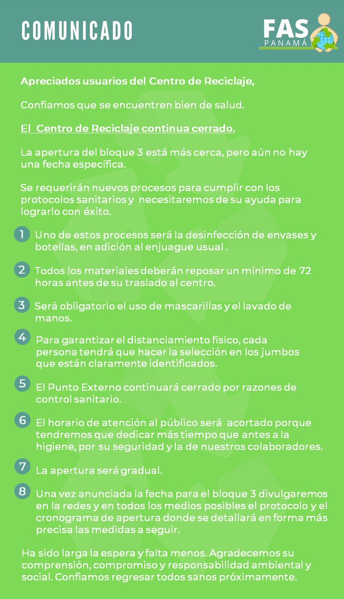 Nos estamos preparando para nuestra apertura. Agradecemos tomar nota.