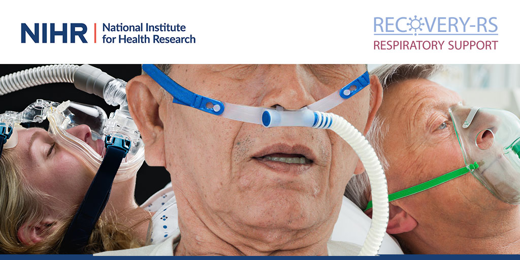 National Institute for Health and Care Research (@nihrresearch) on Twitter photo The <a href="/recovery_rs/">RECOVERY-RS</a> trial aims to resolve conflicting respiratory support guidance for severely ill COVID-19 patients and find effective non-invasive alternatives to mechanical ventilation. Read about this #PriorityCovidResearch: bit.ly/30DWbaO
<a href="/ICS_updates/">Intensive Care Society 💙</a> <a href="/btsrespiratory/">British Thoracic Society (BTS)</a> The <a href="/recovery_rs/">RECOVERY-RS</a> trial aims to resolve conflicting respiratory support guidance for severely ill COVID-19 patients and find effective non-invasive alternatives to mechanical ventilation. Read about this #PriorityCovidResearch: bit.ly/30DWbaO
<a href="/ICS_updates/">Intensive Care Society 💙</a> <a href="/btsrespiratory/">British Thoracic Society (BTS)</a>
