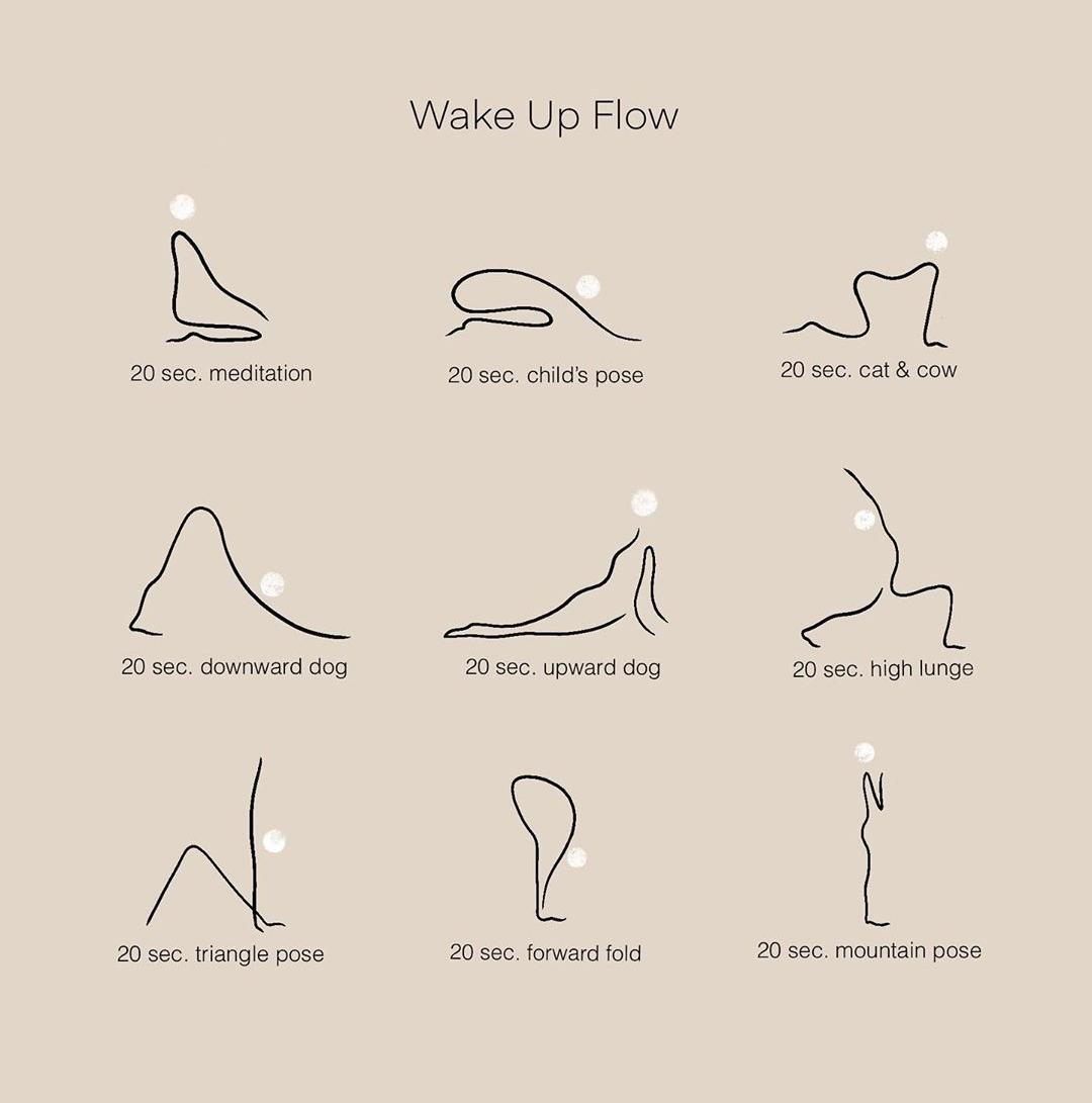 roshswift's tweet image. This helps me a lot. Fast and peaceful.
Edit: better sleep picture; it&apos;s upward dog, not downward dog.
Cr: ig @wabisabimish