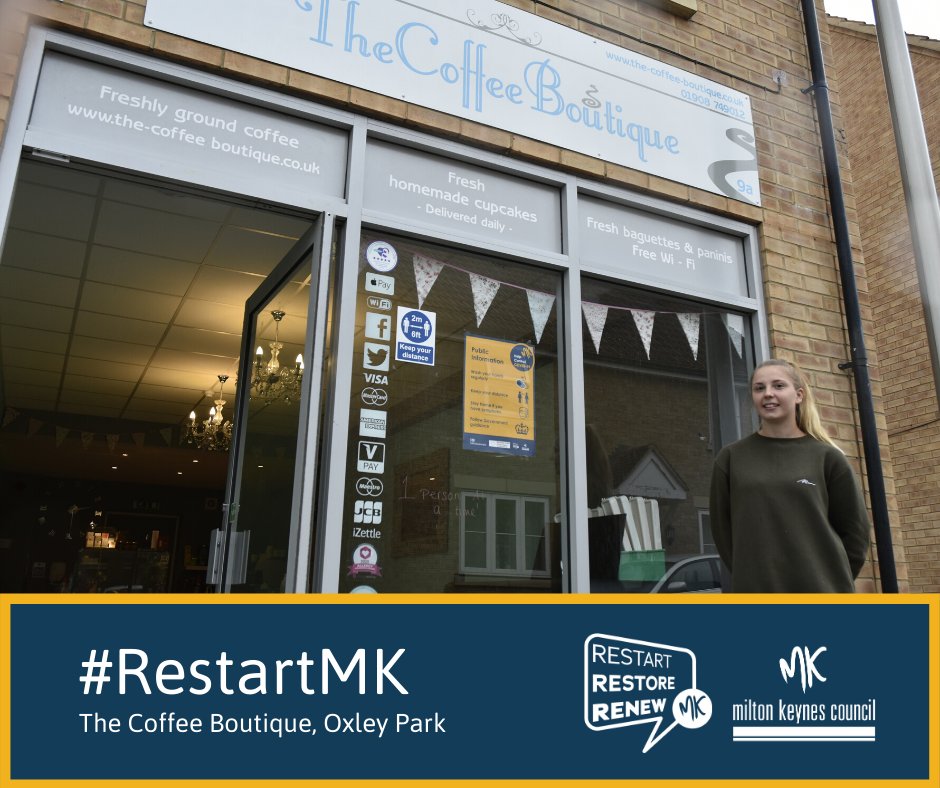 MK Council is supporting our high streets and local businesses as they reopen carefully during the COVID-19 pandemic. Today and this week we’re sharing local stories using #RestartMK, as MK high streets and businesses begin to reopen. #LoveMK

More: milton-keynes.gov.uk/restart-mk