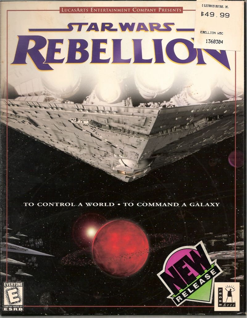 1998Star Wars: Rebellion (PC) by Coolhand Interactive/LucasArts.A great but dense strategy game, I still play it. And there was a (bad) Tactical interface.