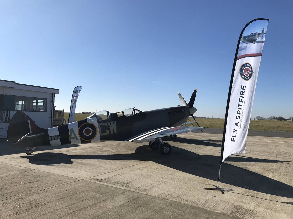 We’re thrilled to be flying our Spitfires again following last weeks CAA approval . We’ve already flown a number of guests and the skies are virtually empty at the moment. Get in touch for the flight of a lifetime in the worlds most famous aircraft!