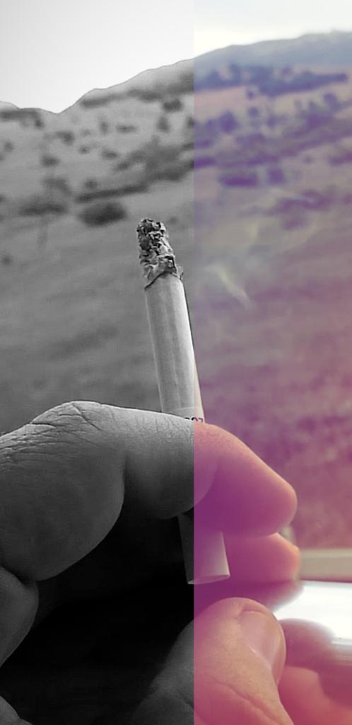 Bir sigara dumanı gibi olma 
Dumanı havaya  nikotini içeme 
Filtreside çöpe ....