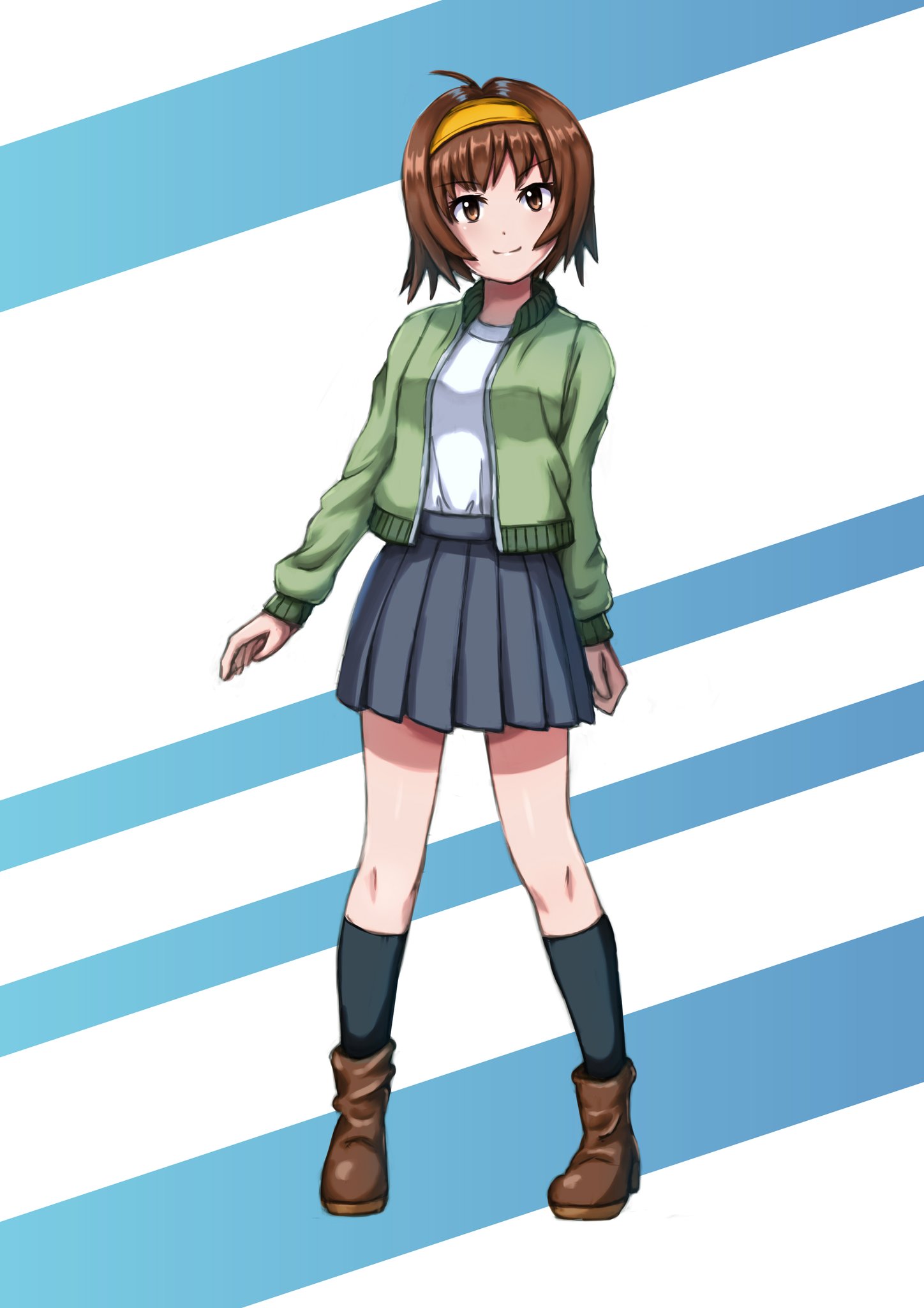 サトル グリザイユ画法でイラストを描いてみました モデルとして描いたのはオリジナルキャラクターの葵ちゃん この描法でイラストを描くのは初めてだったんですが 陰影やカラーなど それぞれの工程に集中出来るので 思ってたより分かりやすかったです