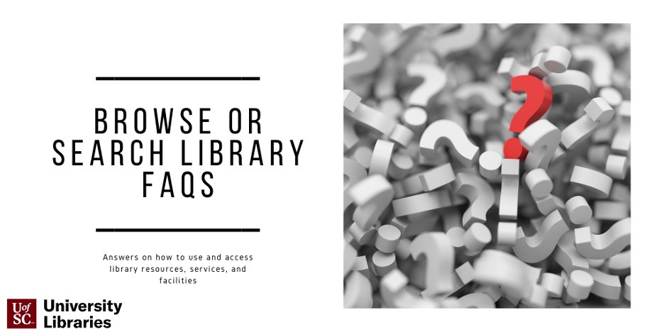 UofSC_TCoop's tweet image. #TCoopTips Have questions about how to use or access #TCoop resources, services, or facilities? Browse or search 🔎 commonly asked questions with the FAQ Search link in the new Find It search box.