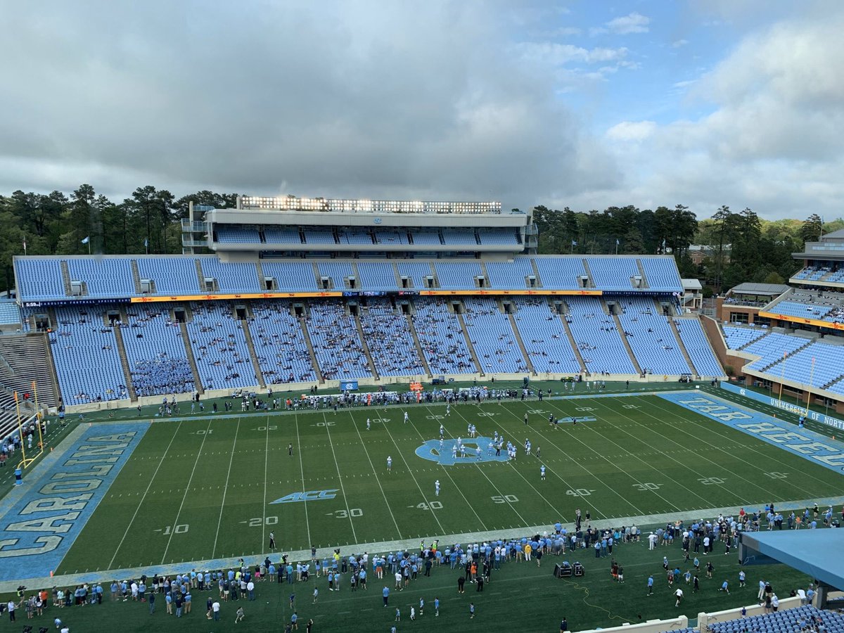 NCSUFans's tweet image. JUST IN: ACC releases social distancing guidelines for upcoming football season along with visual of what that may look like come September.