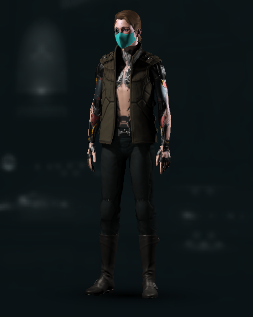 OuchMax's tweet photo. When you are a space pirate but also you love science and people 😷

This new Project Discovery is super addictive and fun, and useful too! Recommended big time!

#tweetfleet #eveonline 

Also yes, my shoes are great. But ccplz, I really want high heels too. https://t.co/wOdnEI1U5U