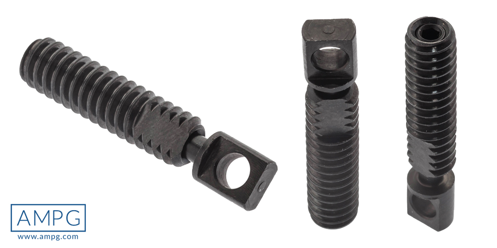 AMPG_USA's tweet image. AMPG’s Z Swivel #SpringAnchors allow for the adjustment of tension on the spring, without twisting it. The attachment point to the spring is on a swivel, allowing the spring to be drawn tighter, without changing or twisting the #SpringFastener position.