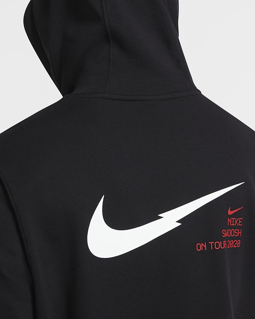 nike swoosh on tour 2020 hoodie