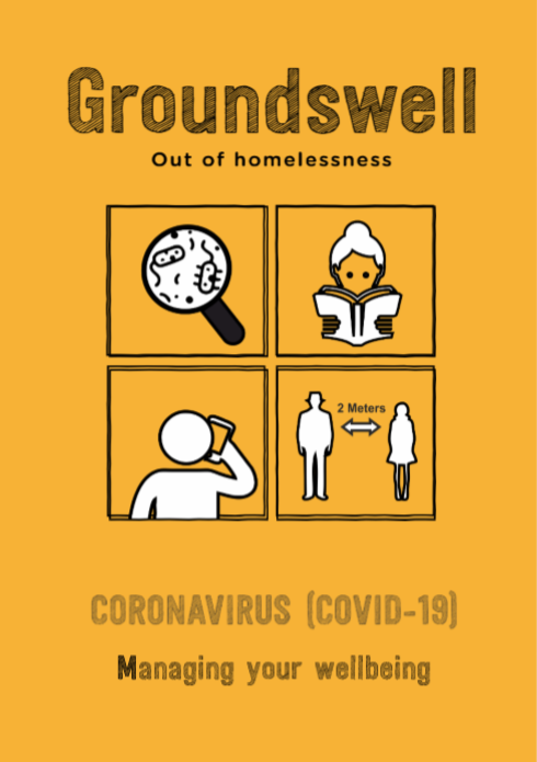 Our research has found increase in #mentalhealth issues & challenges managing #wellbeing are key issues for people who are #homeless during the #COVID19 pandemic. Our guide offers practical suggestions on how to manage: groundswell.org.uk/wp-content/upl…