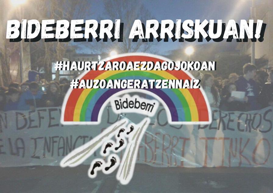 MendiGazteMugi's tweet photo. #HaurtzaroaEzDagoJokoan
#AuzoanGerantzenNaiz

Ez zaudete bakarrik, auzo oso bat duzue ondoan, ez gaituzue geldituko!

GORA BIDEBERRI! https://t.co/mqVfbSJLDp