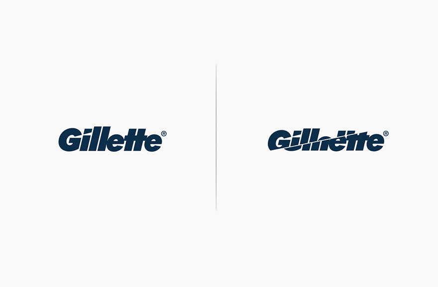 TheAdArchives's tweet photo. #CreatorsSpot: Italian industrial product designer Marco Schembri decided to show what famous logos would look like if they were affected by their own products. McDonald's logo gets fat from burgers, Gillette is cut into pieces with a razor.

#Designers #DesignerLife https://t.co/lvII4dcL9f