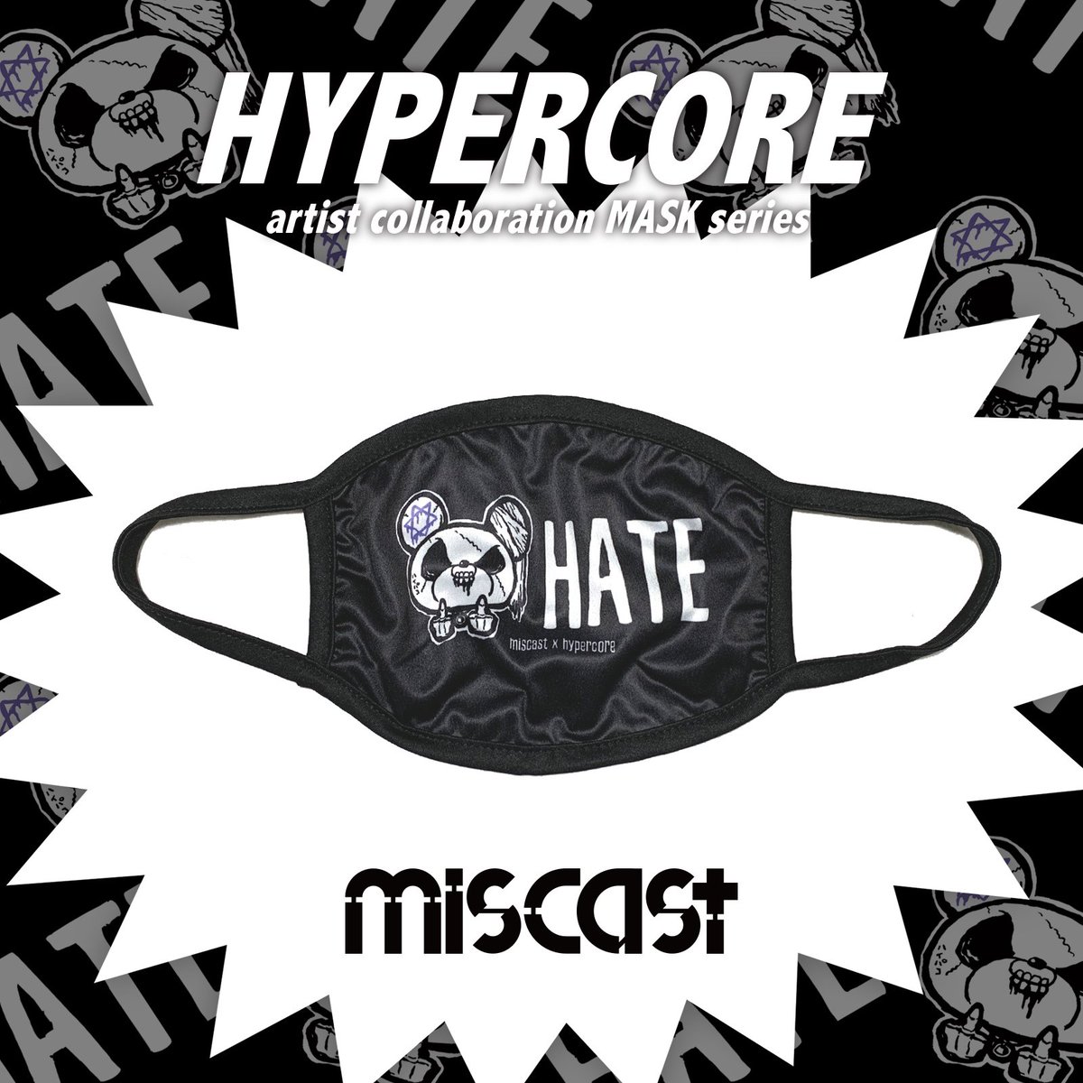 HIROKAZUmis's tweet image. miscastコラボ2YOU Tシャツ、HYPERCOREマスク届いた。
#miscast
#2YOU
#HYPERCORE