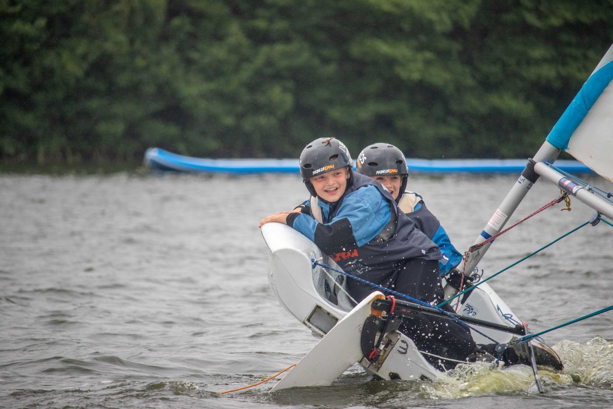#MondayMotivation 💪 
When you get knocked down it’s important to get back up again and what better way to learn than in a dinghy! 
We love this shot of our Hull <a href="/INEOS/">INEOS</a> Rebels Crew sailors in action ⛵ 
#INEOSTogether