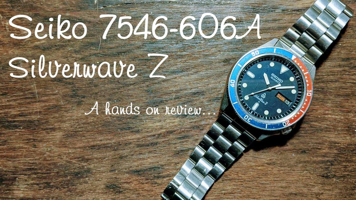 WatchesAndEDC's tweet photo. The superb little Seiko 7546-606A (more commonly known as 7546-6040) is a tough vintage watch to track down, but is definitely worth it.
#seiko #seikosilverwave #seiko7546 #watchreview #youtube
https://t.co/dS3KhLq5D7 https://t.co/Ht7Lodq4pw