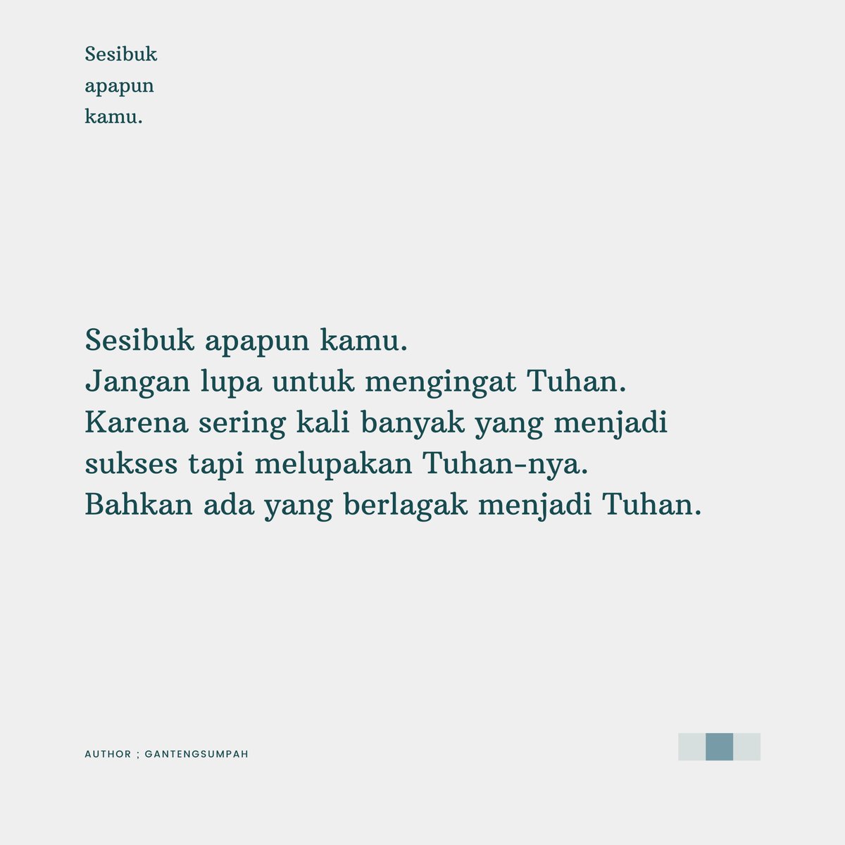 gantengsumpah's tweet photo. Sesibuk apapun kamu. https://t.co/17W5mTIffs