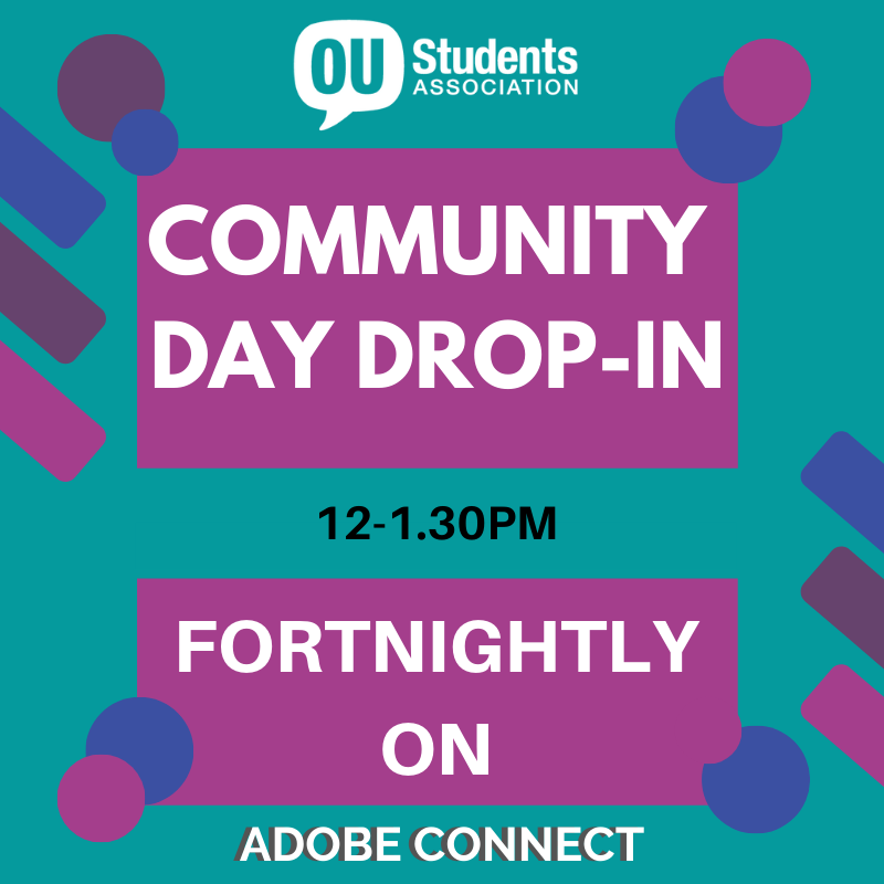 OUstudents's tweet photo. What did you get up to at the weekend #OUstudents? Are you still studying at the moment? Why not chat to other students that are in the same boat tomorrow in our Day Drop-in at 12-1.30pm! 🤩👋 https://t.co/20m2ZzD0Af #OUcommunity https://t.co/mVuKawuzP9