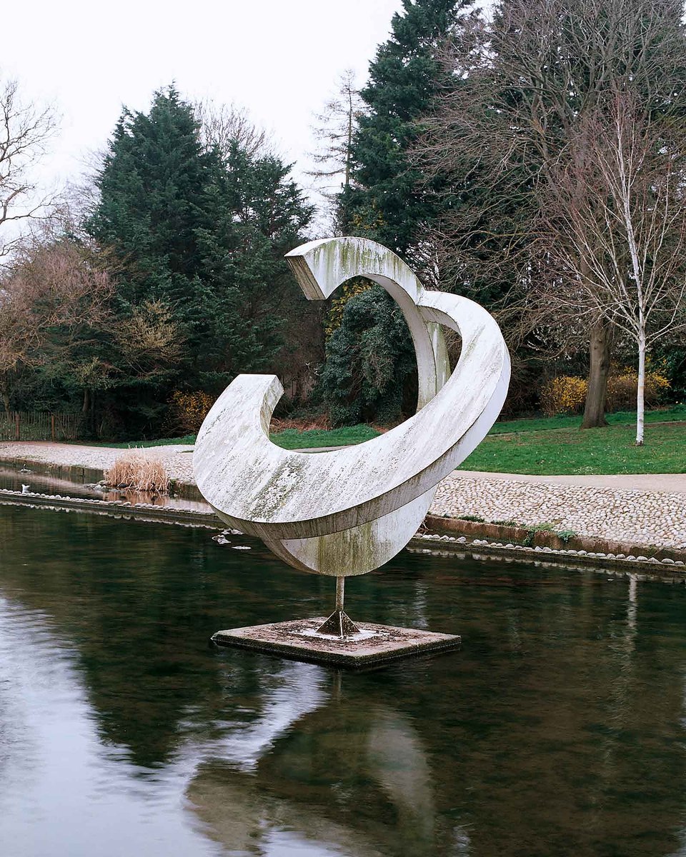 Why not walk our 'Hepworth Walk' this week, one of the curated trails on our brand new website (link in bio). The perfect socially distanced activity: exercise, fresh air and art in one go, for free. #harlowsculpturetown