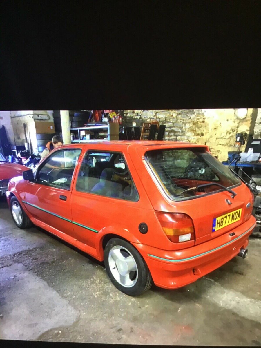 Project Cars Uk Ford Fiesta Rs Turbo 1990 For Restoration See Ebay Ad T Co Ybvui7l4qo Ford Fiesta