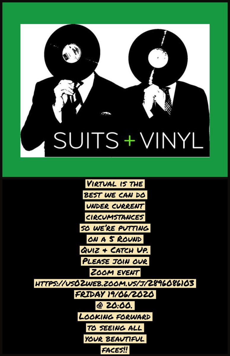 Suits & Vinyl tweet media