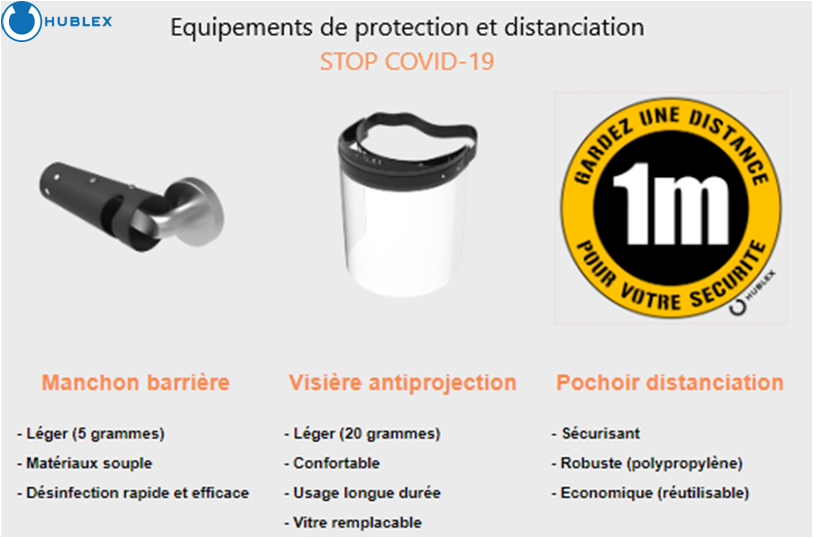 Hublex_mobility's tweet photo. @Hublex vous accompagne dans votre reprise d'activité, en préservant la santé et la sécurité des salariés.
Pour protéger mes salariés : https://t.co/9dOCK4Ijug

Comme tous nos autres produits, ces outils de protection sont également fabriqués en France.

#logistique#industries https://t.co/pBPznXHfis