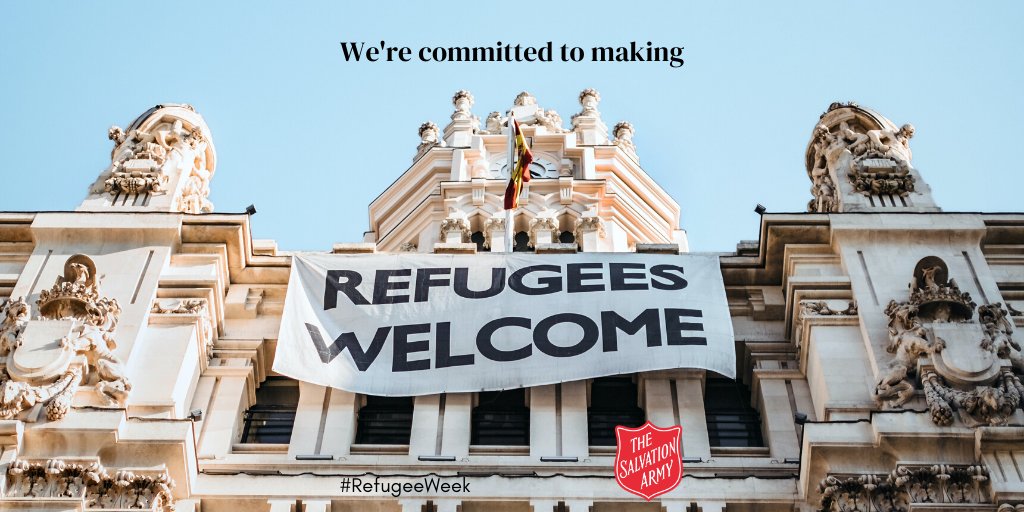 We will stand up for people fleeing conflict, persecution and violence. We affirm our commitment to making #RefugeesWelcome and pray that through practical support they may find hope after trauma. Read more: bit.ly/2EcREQ1 #RefugeeWeek2020