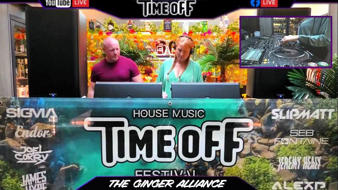 RealMartinCee's tweet photo. Thank you @timeofffests 🙏
@djsarahlp #londonislovinit #timeofffestivals #centreforce #femaledj #gingerdj #thegingeralliance https://t.co/eTmpEfPisC