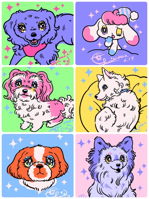 today's PET drawing?6枚!! 