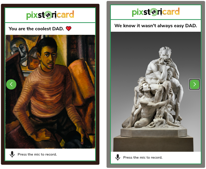 DocuMike's tweet photo. https://t.co/y3t4a2RV8E Father's Day is this Sunday, June 21. Send him your personal voice message with great Museum images. Use our pre-made cards or make your own. Make this a Dad's Day to remember. #PixStoriCard #PixStori #OpenAccess https://t.co/ucqh6XgMLL