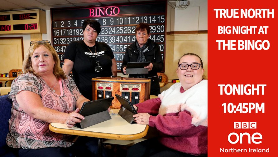 The women in a Belfast bingo hall hope their final number will come up