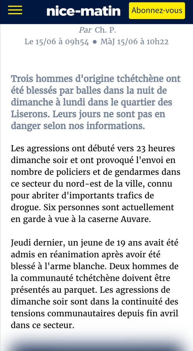 Marocain On Twitter Nice 3 Tchetchen Blesser Part Ball Nice Dijon Tchetchene