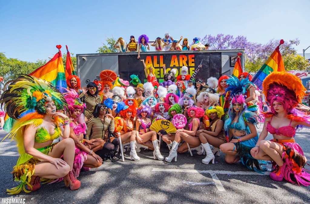 Marching in the LA Pride parade in 2019 will always be one of my fav memories 💜