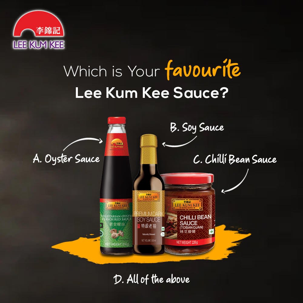 What's your pick? Mention your favorite Lee Kum Kee sauce below.