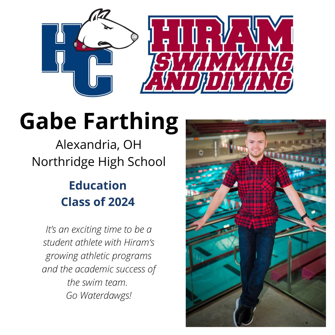 We’re happy to welcome Gabe Farthing to our Waterdawg Family!