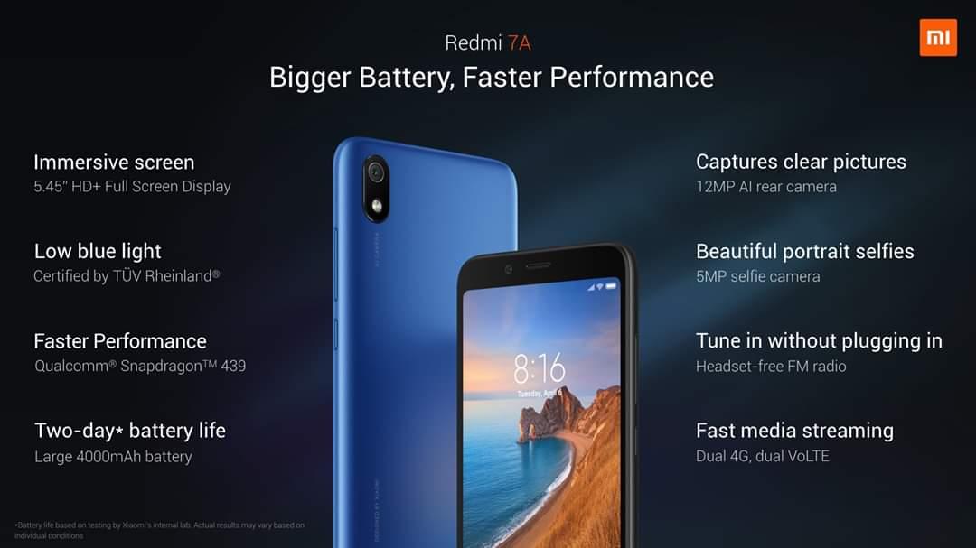Xiaomi_Kenya's tweet photo. #Redmi7A made its mark and its still the best entry-level smartphone there is...
Good news, its back on @JumiaKenya
Click here to get it for just 9499/-
๐๐๐
https://t.co/um4T4zYgix #Redmi7A #TheSimpleChoice https://t.co/zAPC5rQN5d