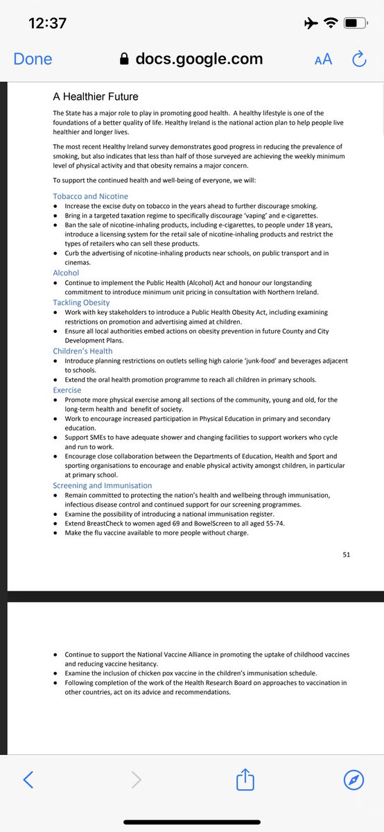 Looking forward to working with the incoming Government <a href="/fiannafailparty/">Fianna Fáil</a> <a href="/FineGael/">Fine Gael</a> and <a href="/greenparty_ie/">Green Party Ireland</a> on a Public Heath (Obesity) Bill, a critical piece of <a href="/Irishheart_ie/">Irish Heart Foundation</a> work programme