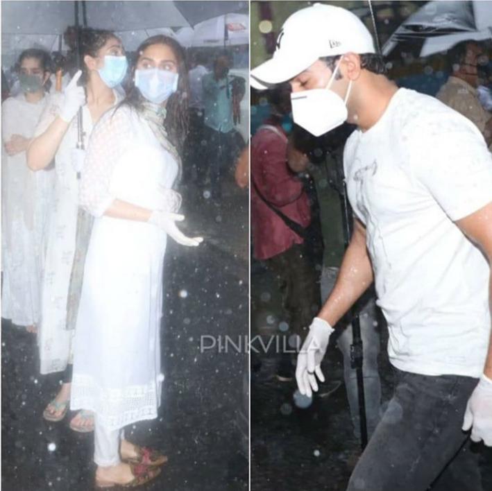 NainaRa13967215's tweet photo. Massive Respect to all the Bollywood celebs who went to pay last tribute to @itsSSR today..... thanks @ShraddhaKapoor @vivekoberoi @RajkummarRao  for showing such sensitivity towards him... shame on you @karanjohar  n #AliaBhatt for being such hypocrites . RIP @itsSSR #Nepotism https://t.co/vDsyasD0Wl