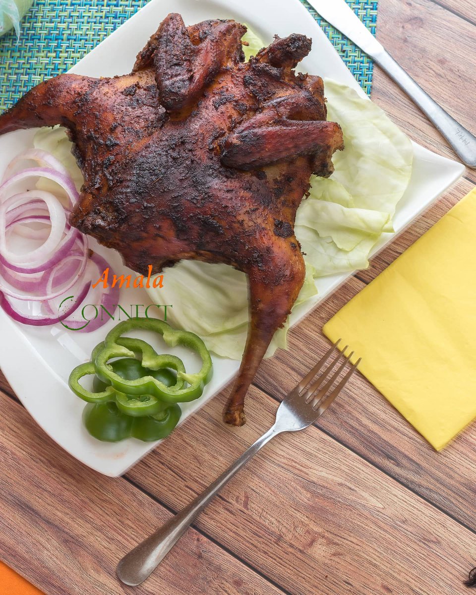 amalaconnectabj's tweet photo. Don't just imagine how YUMMY and JUICY this ROASTED chicken is... Come over to us and taste it for yourself.
Also available for delivery and very affordable. Swipe left👈🏾 Give us a call 📞
#amalaconnect #roastedchicken #abujafoodie #abujarestaurant #roastedchickenabuja https://t.co/x76XIttnJM