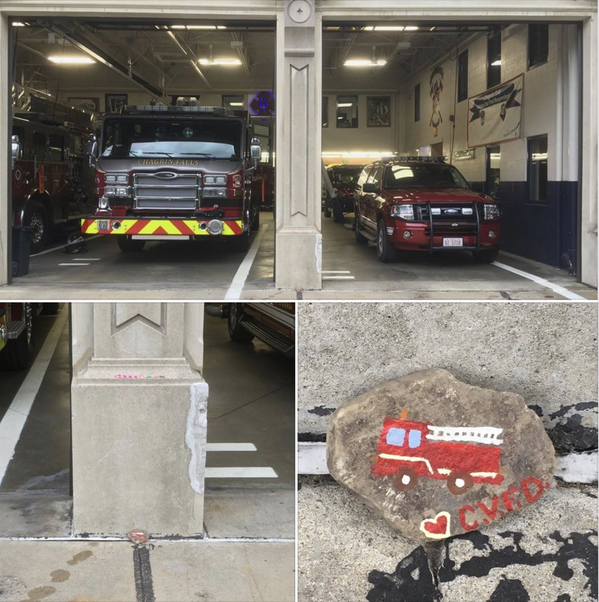 Summer brings kids, we’re sad the station is still locked down to visitors but love that they leave their mark anyway.