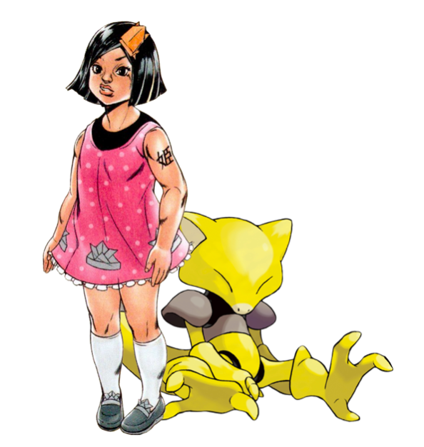 DailyJopo's tweet photo. Tsurugi &amp; Abra https://t.co/dP6byn66G4