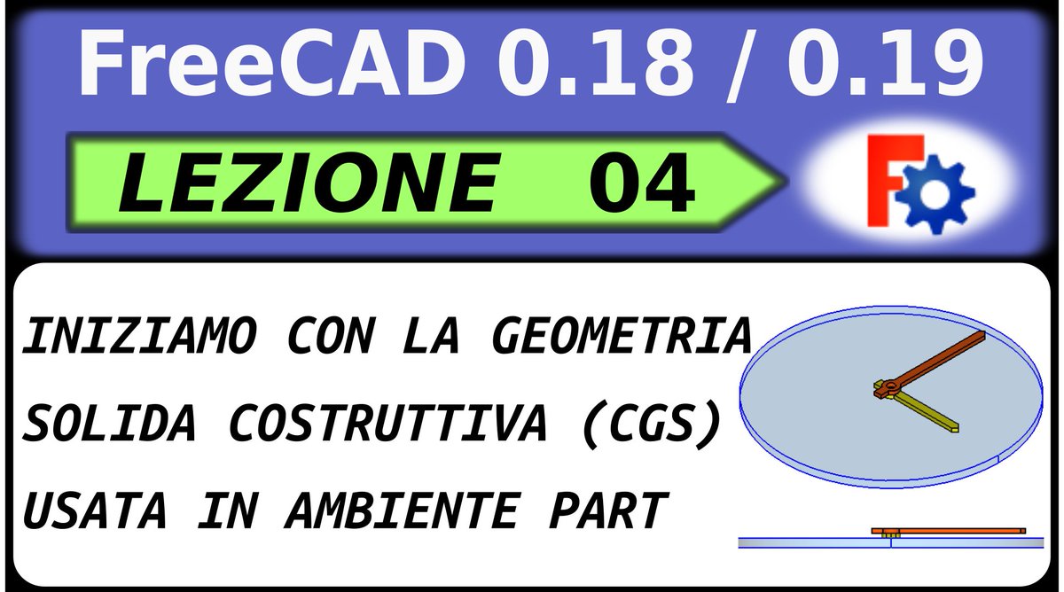 maurinoweb's tweet photo. Tutorial #FreeCAD italiano
Buona visione...
https://t.co/JflarEgXl2 https://t.co/LrHWHyEFqm