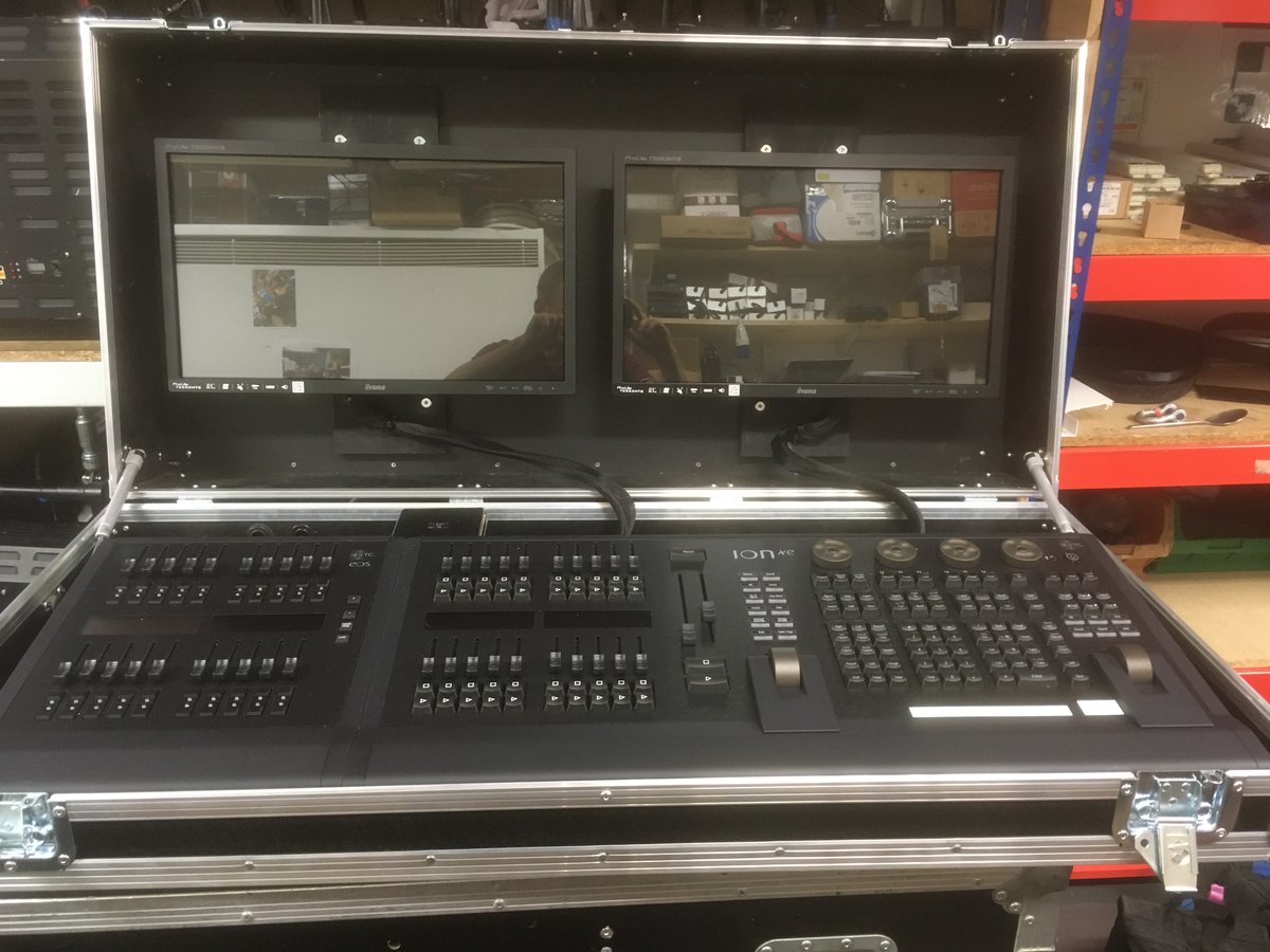 Another satisfied customer has taken delivery of some custom flightcases for their ETC Ion desks. #perfectfit