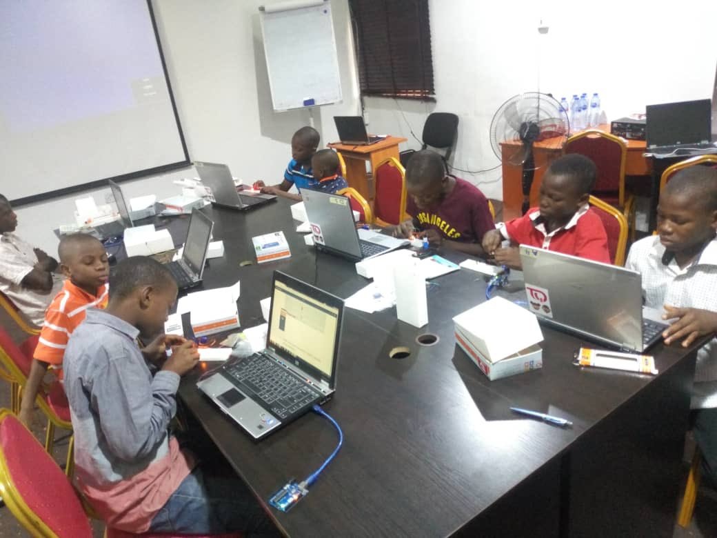 techquestcamp's tweet photo. To give the next generation of African programmers, technicians, scientists, engineers and mathematicians the platform to not just express their skills but to also nurture and grow their dreams.

This is our core mission at TechQuest STEM Academy.

#TechQuest
#STEM4Empowerment https://t.co/JTWfOVv7C8