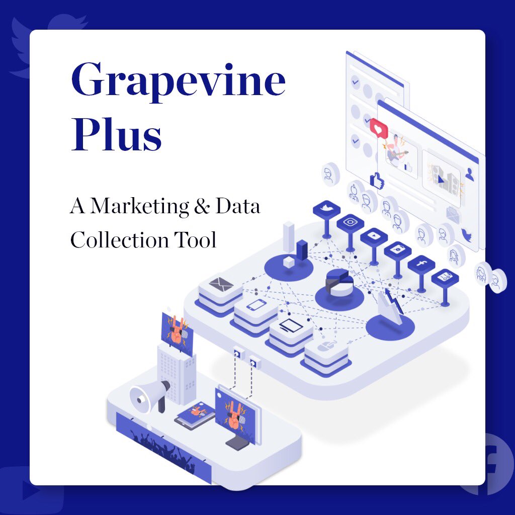 BlackcurrantLab's tweet photo. A web &amp; mobile platform deeply integrated which allows Grapevine to run &amp; manage marketing campaigns &amp; aggregate data across data points using ML techniques with a robust distributed cloud architecture enabling the business to scale to collect data from millions of connections. https://t.co/fOs7j8xz6z
