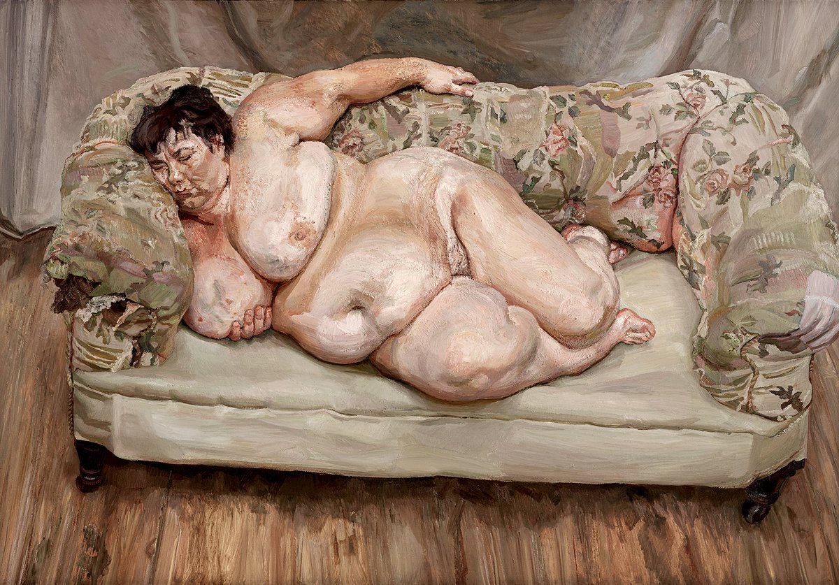 15. Benefits Supervisor Sleeping, Lucian Freud, 1995