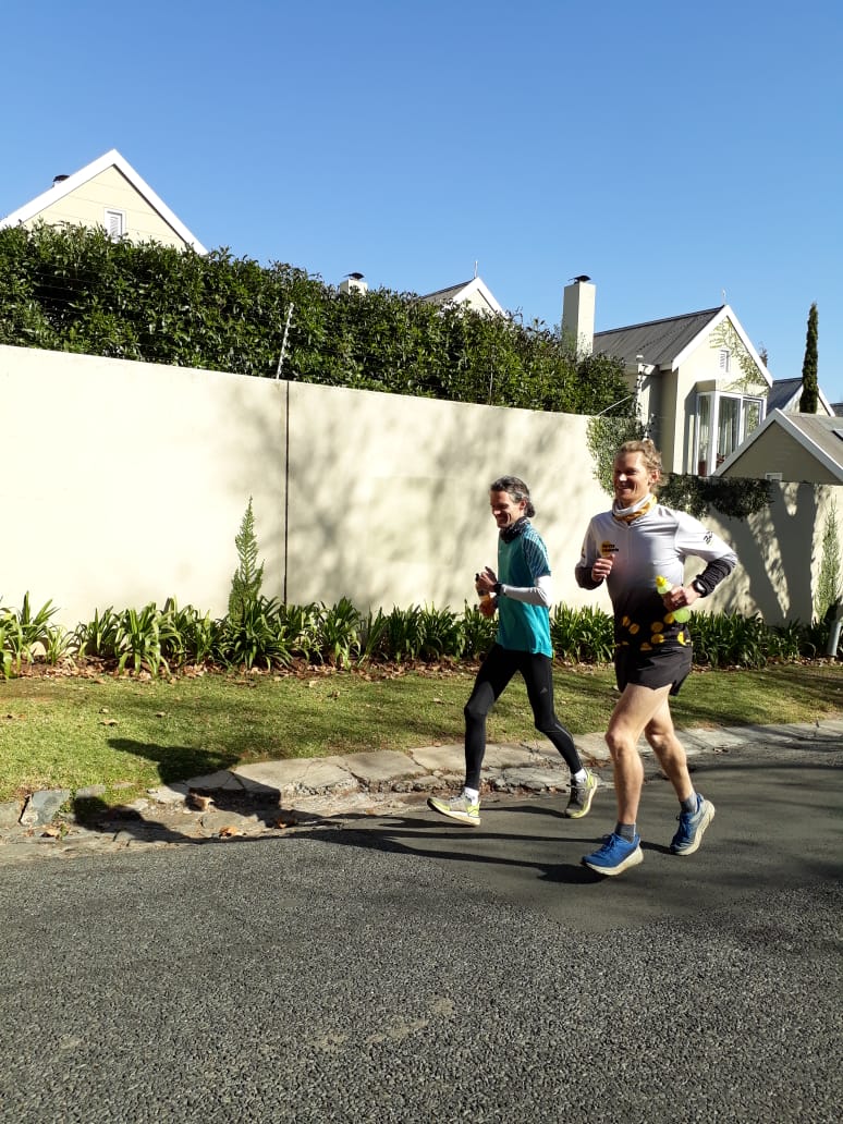 chrisjcherry's tweet photo. Really cool adventure running "Comrades Marathon" with @mrdowdeswell! As my dad said, the spelling is good, but the handwriting needs some work :) Thanks for the route @11Caz11  and for the seconding @jane and @ChrCherry! @MR_RunningClub https://t.co/JVHxC6YGVY