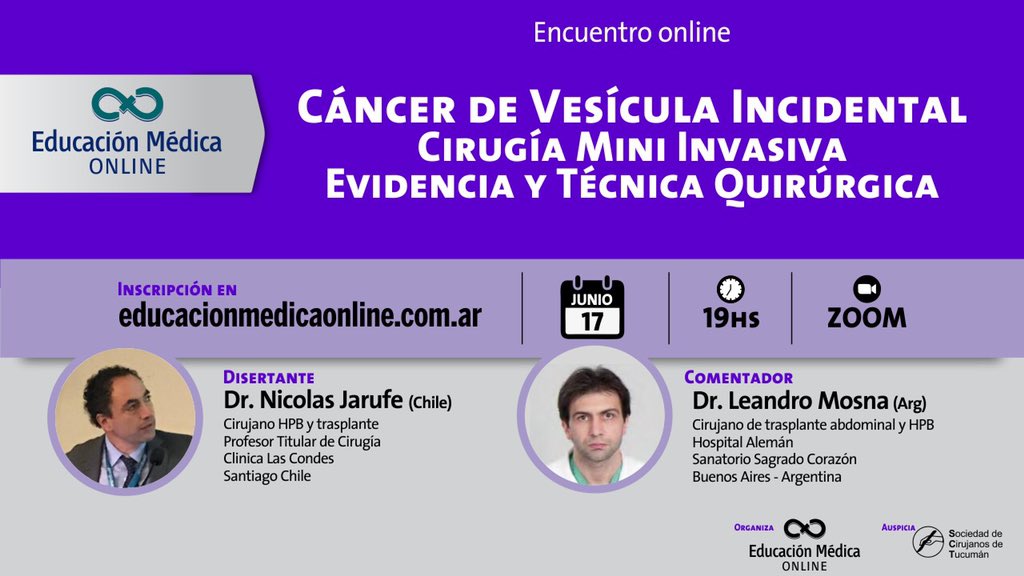 facebook.com/events/s/cance…  .
<a href="/ascolcirugia/">AsColCirugía</a> <a href="/hpbjournal/">@HPBjournal</a> <a href="/HPBcolombia/">Asociación Colombiana HPB</a> <a href="/CirugiaUN/">Cirugía General UN</a> <a href="/rplanasv/">Hepatology HGTiP</a> <a href="/OscarGuevaraHPB/">Oscar Guevara</a> @SOCICH_