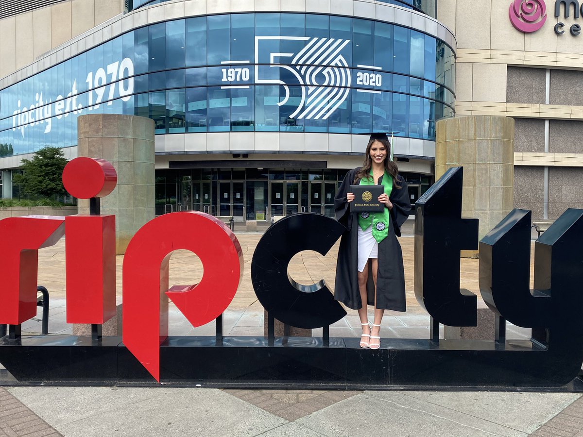 Congratulations to our graduate BD Alexis!!! 🎓 #graduation #portlandstateuniversity #ripcity