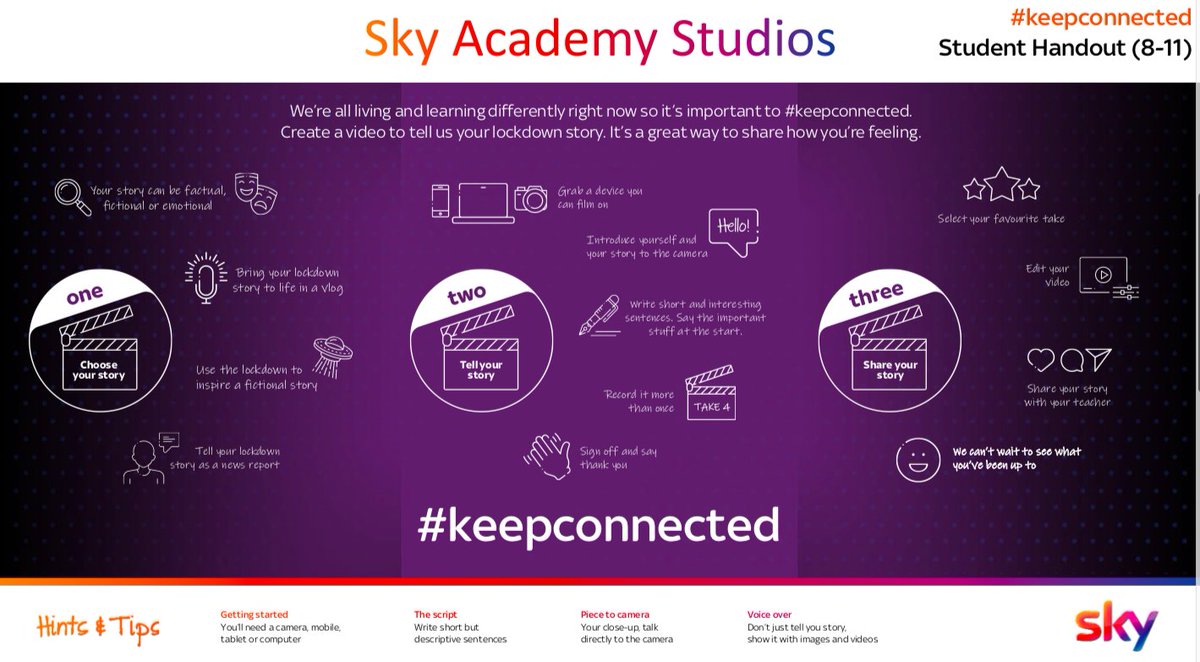 StJBoscoPrimary's tweet photo. We’re all living and learning differently right now so it’s important to #keepconnected. We want young people to create a video to tell us their lockdown story. It’s a great way to share how they're feeling. https://t.co/ooPF1HrEVd